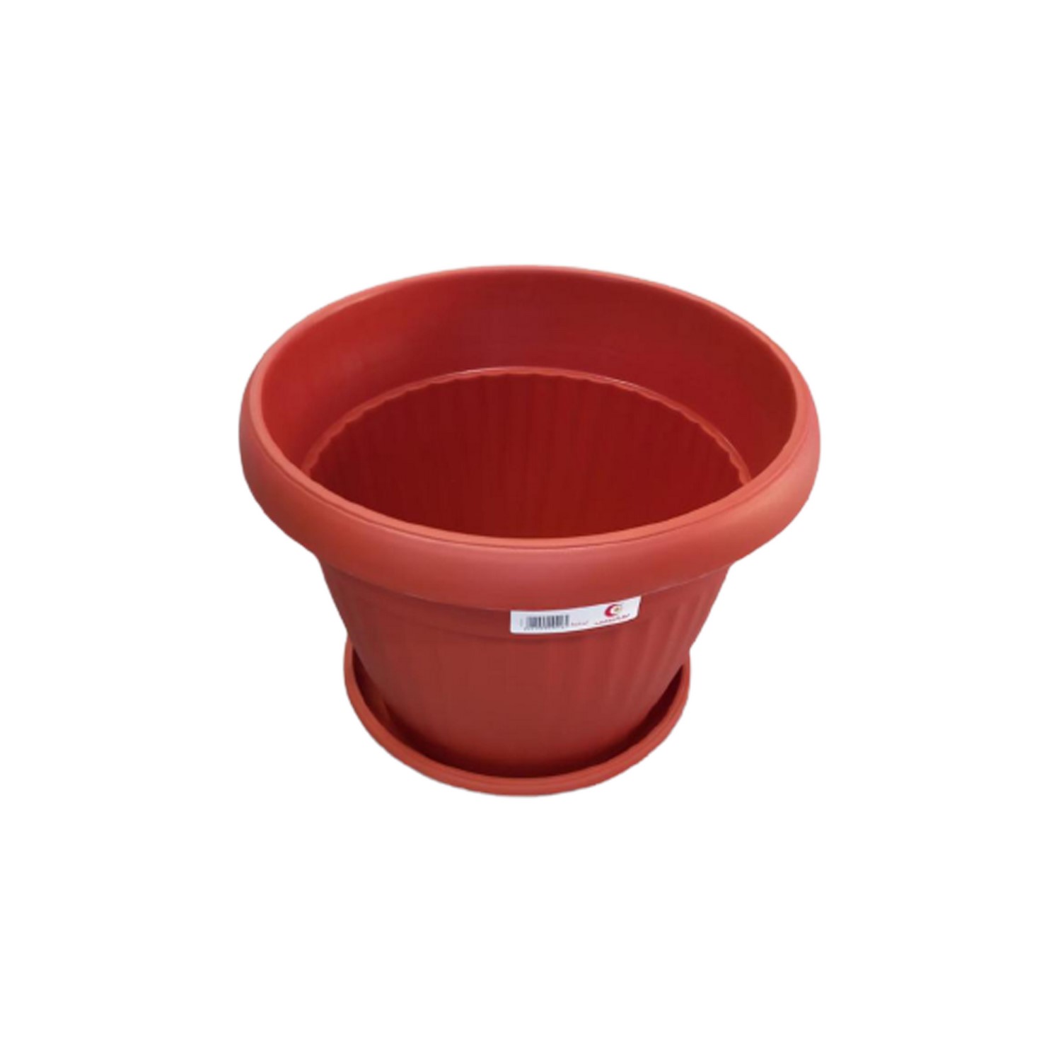 Buy Italian Pot with Base - 50cm - Terracotta Online | Agriculture Gardening Tools | Qetaat.com